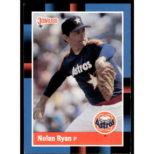 1988 Donruss #61 Nolan Ryan EX/NM Houston Astros Baseball Card