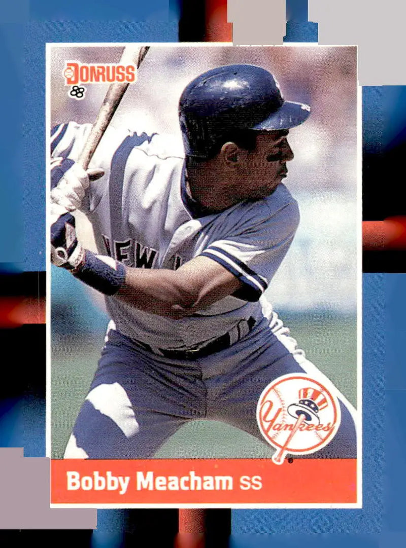 1988 Donruss #616c Bobby Meacham - Baseball Card Single