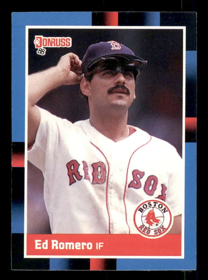 1988 Donruss #623 Ed Romero NM-MT Boston Red Sox Baseball Card - Baseball Card Single