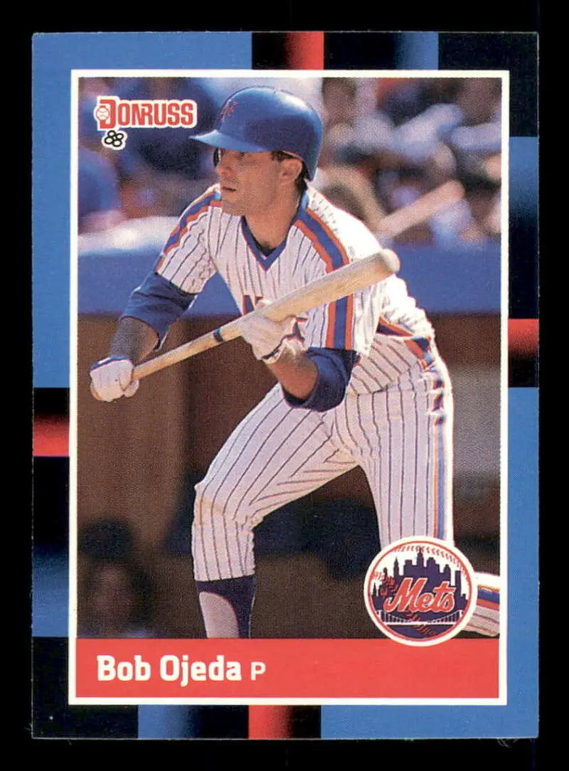 1988 Donruss #632 Bob Ojeda NM-MT SP New York Mets Baseball Card - Baseball Card Single