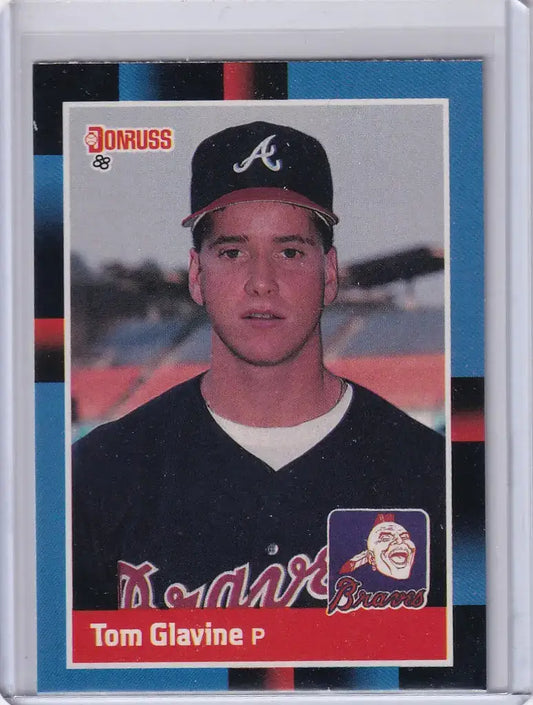 1988 Donruss #644 Tom Glavine Atlanta Braves - Baseball Card Single