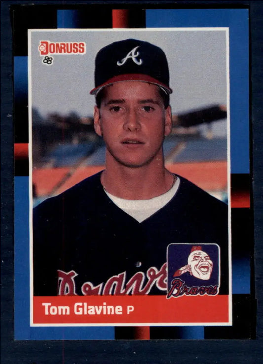 1988 Donruss #644 Tom Glavine NM-MT RC Rookie Atlanta Braves Baseball Card - Baseball Card Single