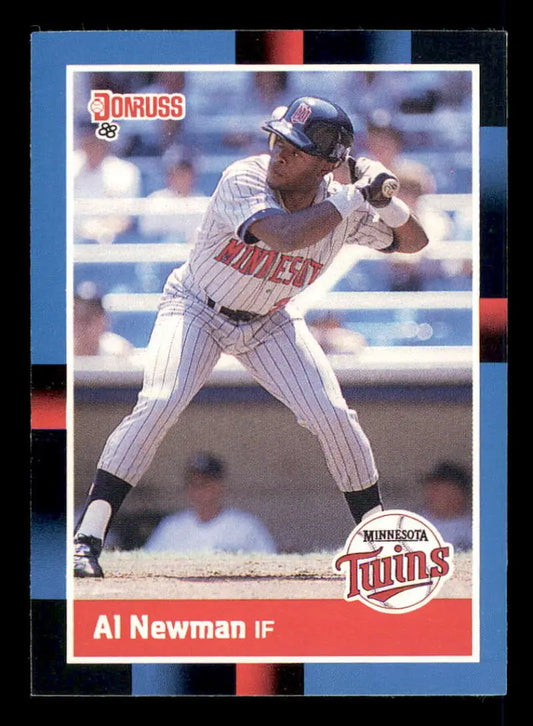 1988 Donruss #645 Al Newman NM-MT Minnesota Twins Baseball Card - Baseball Card Single