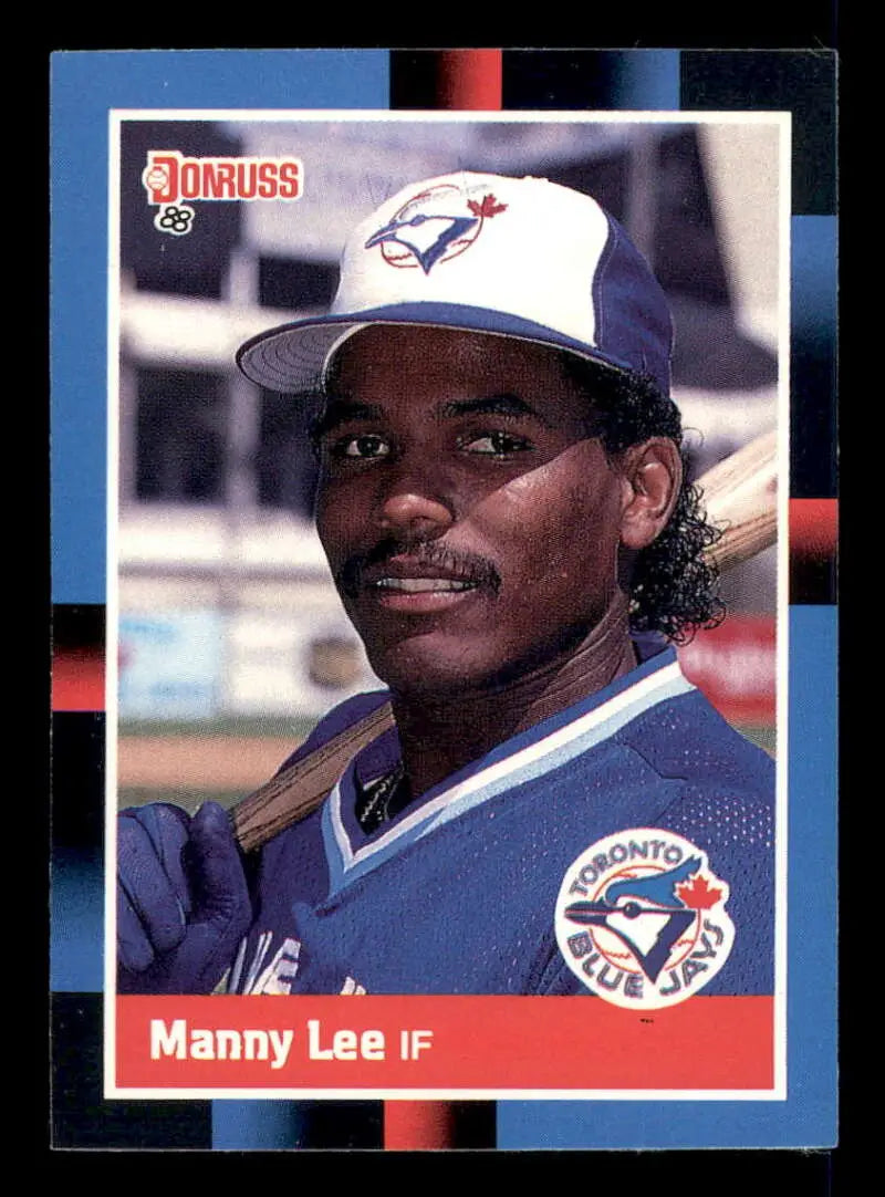 1988 Donruss #650 Manuel Lee NM-MT SP Toronto Blue Jays Baseball Card - Baseball Card Single