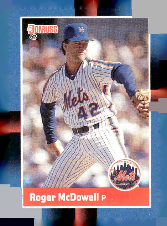 1988 Donruss baseball card of Roger McDowell 651b Roger McDowell collectible card