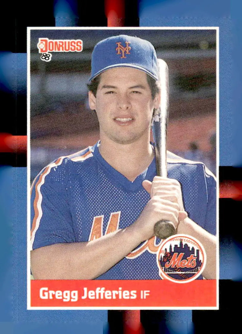 1988 Donruss #657 Gregg Jefferies - Baseball Card Single