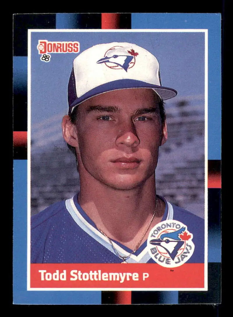 1988 Donruss #658 Todd Stottlemyre NM-MT RC Rookie Toronto Blue Jays Baseball Card - Baseball Card Single