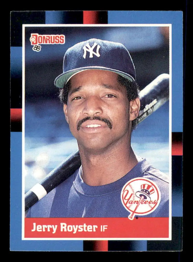 1988 Donruss #660 Jerry Royster NM-MT SP New York Yankees Baseball Card - Baseball Card Single