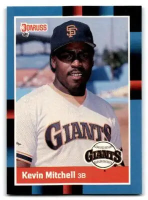 1988 Donruss #66b Kevin Mitchell