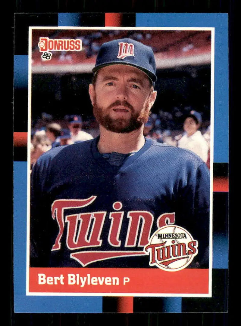 1988 Donruss #71 Bert Blyleven NM-MT Minnesota Twins Baseball Card - Baseball Card Single
