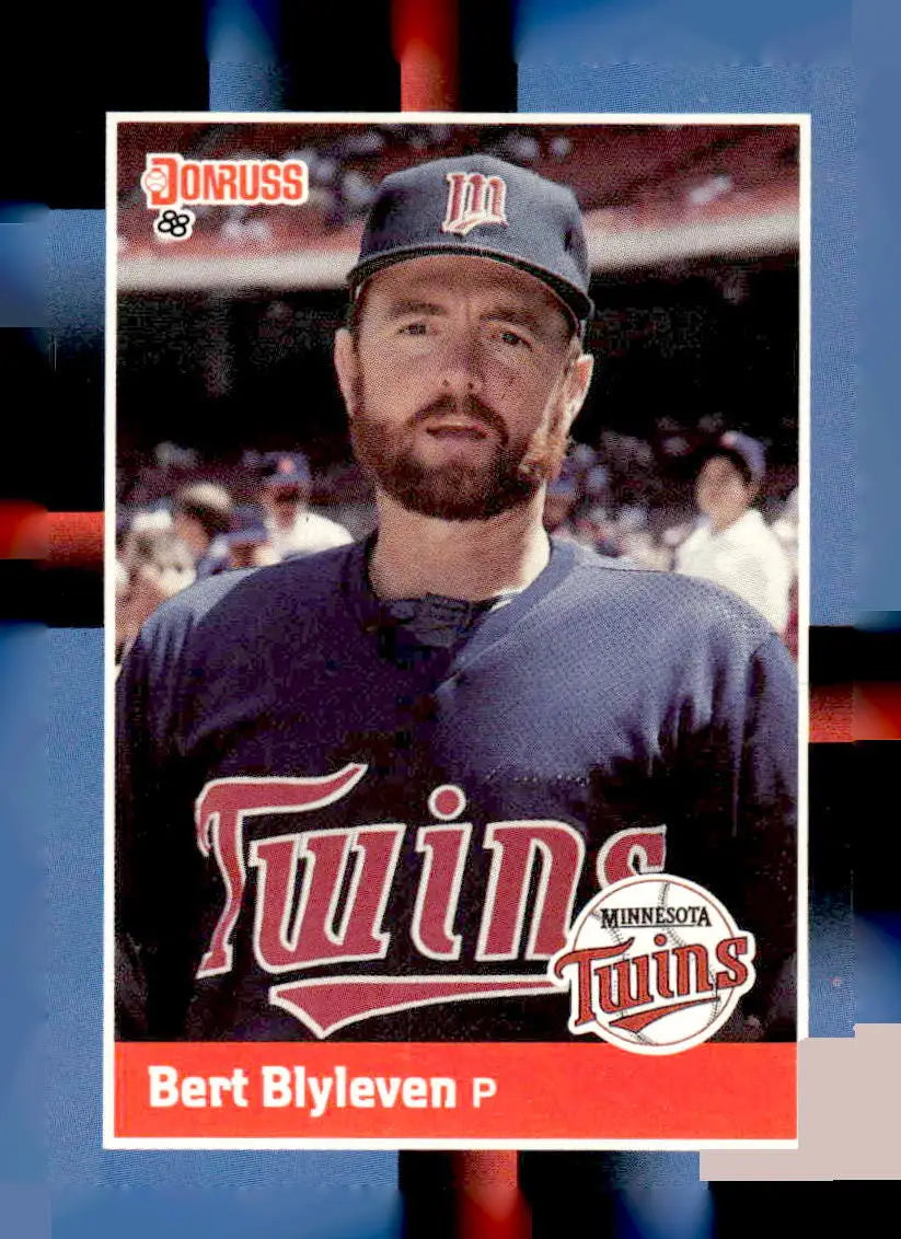 1988 Donruss Bert Blyleven baseball card 71c Bert Blyleven Minnesota Twins collectible