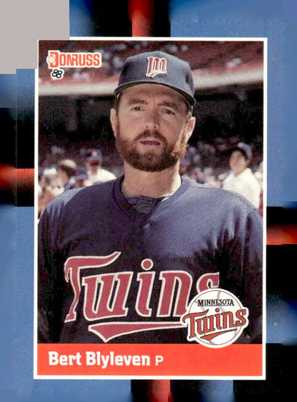1988 Donruss baseball card of Bert Blyleven 71c Bert Blyleven collectible image