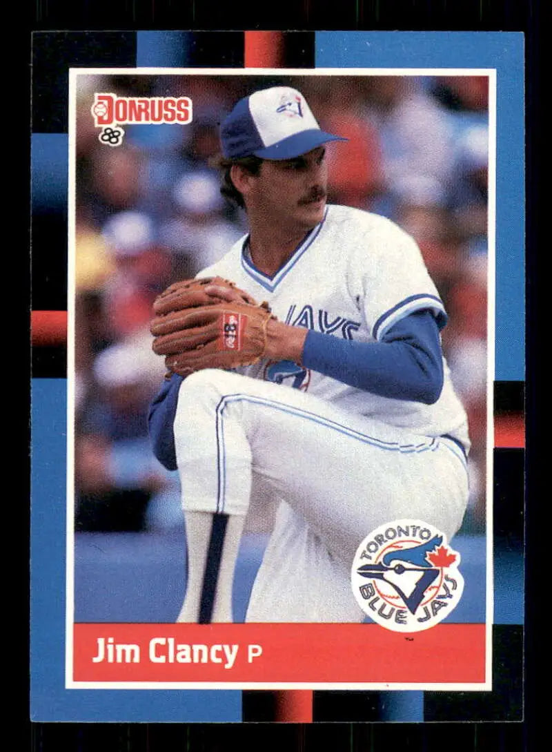 1988 Donruss #74 Jim Clancy NM-MT Toronto Blue Jays Baseball Card - Baseball Card Single