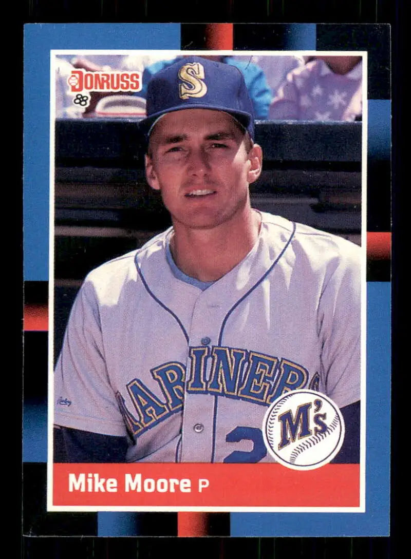 1988 Donruss #75 Mike Moore NM-MT Seattle Mariners Baseball Card - Baseball Card Single