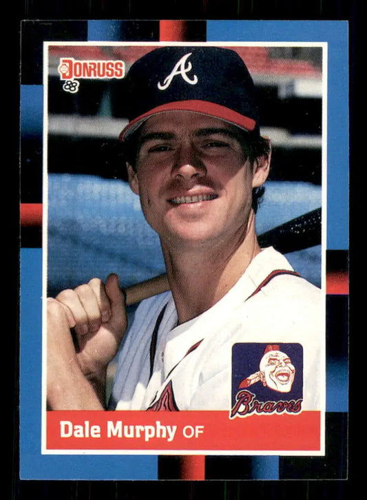 1988 Donruss #78 Dale Murphy NM-MT Atlanta Braves Baseball Card - Baseball Card Single