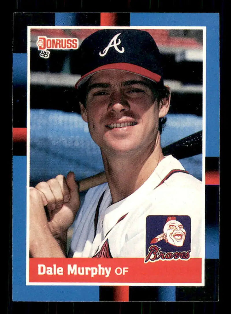 1988 Donruss #78 Dale Murphy NM-MT Atlanta Braves Baseball Card - Baseball Card Single
