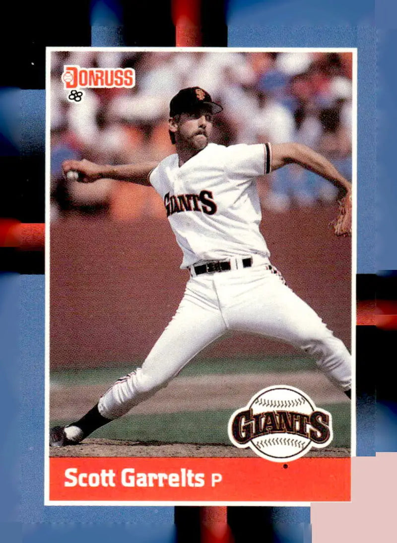 1988 Donruss #80b Scott Garrelts - Baseball Card Single