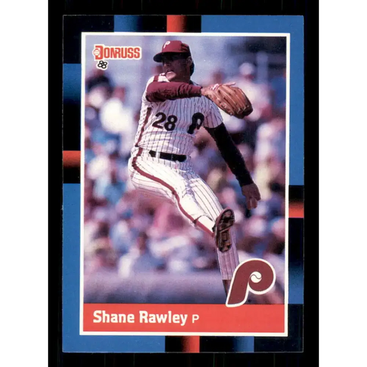 1988 Donruss #83 Shane Rawley EX Philadelphia Phillies Baseball Card