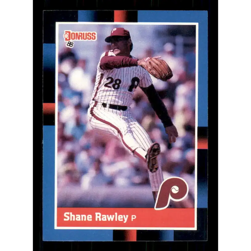 1988 Donruss #83 Shane Rawley EX Philadelphia Phillies Baseball Card - Baseball Card Single