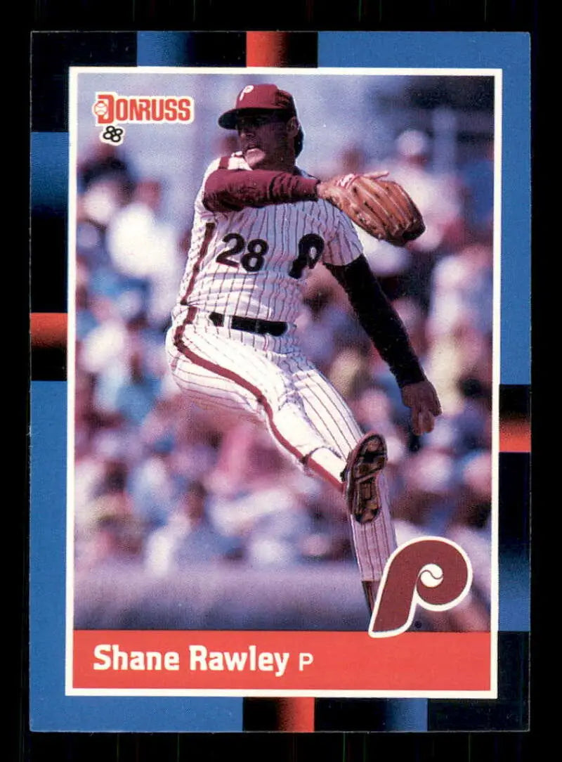 1988 Donruss #83 Shane Rawley NM-MT Philadelphia Phillies Baseball Card - Baseball Card Single