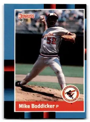 1988 Donruss #89b Mike Boddicker