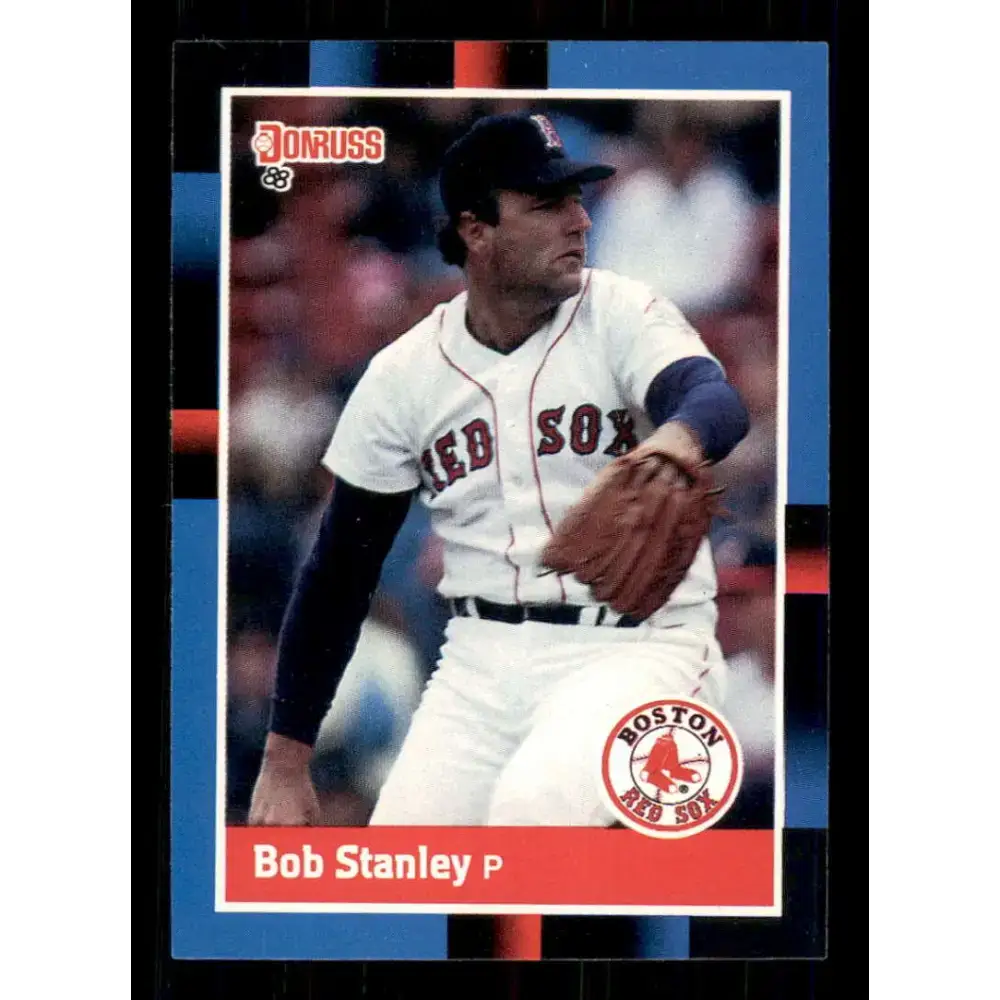1988 Donruss #92 Bob Stanley EX Boston Red Sox Baseball Card - Baseball Card Single