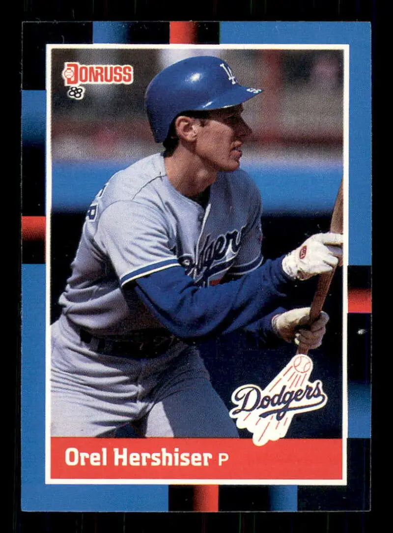 1988 Donruss #94 Orel Hershiser NM-MT Los Angeles Dodgers Baseball Card - Baseball Card Single