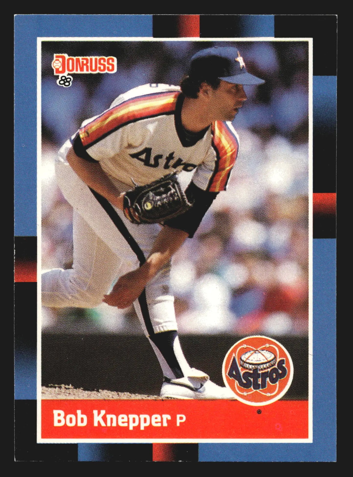 1988 Donruss Bob Knepper #138 Houston Astros - Baseball Card Single