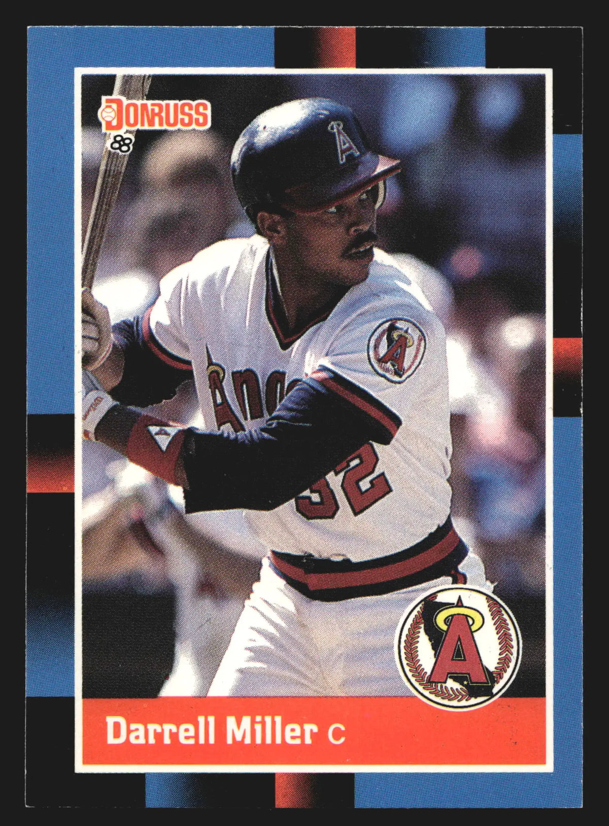 1988 Donruss Darrell Miller #551 California Angels - Baseball Card Single
