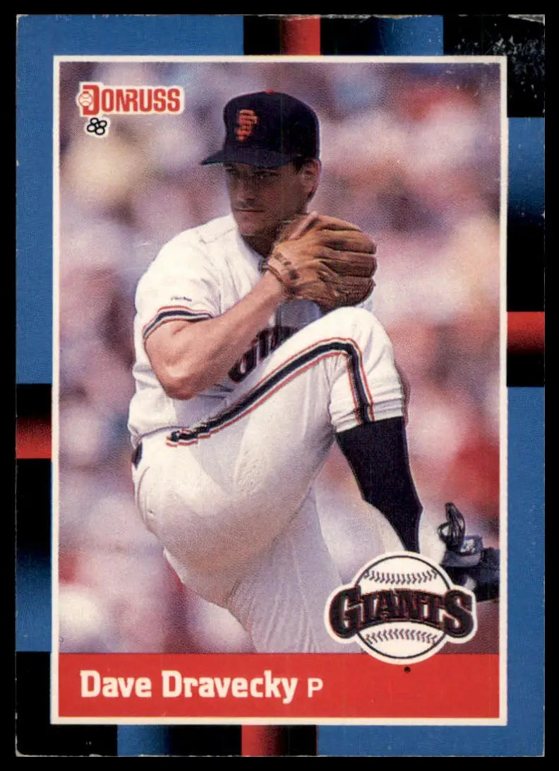 1988 Donruss Dave Dravecky 485 San Francisco Giants MP - Baseball Card Single