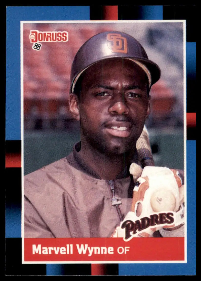 1988 Donruss Marvell Wynne 237 San Diego Padres NM - Baseball Card Single