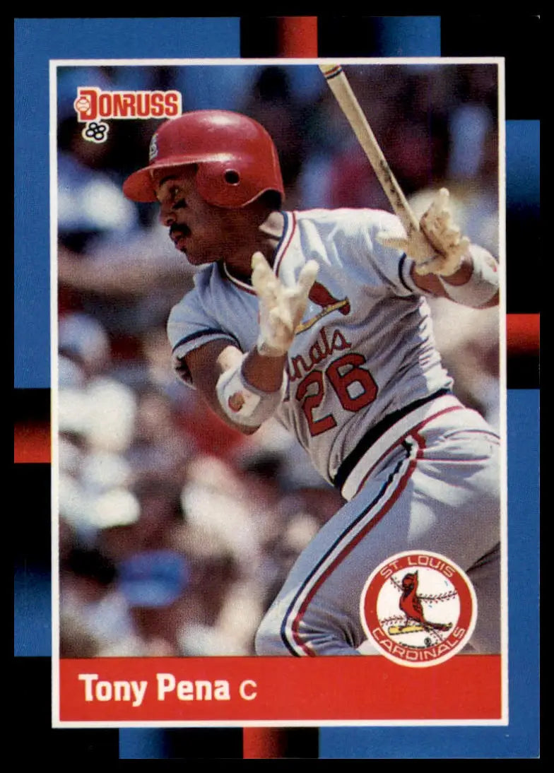 1988 Donruss Tony Pena 170 St. Louis Cardinals NM - Baseball Card Single