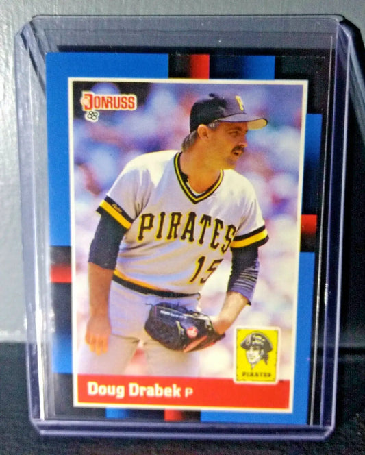 1988 Doug Drabek Donruss #79 Baseball Card - Baseball Card Single