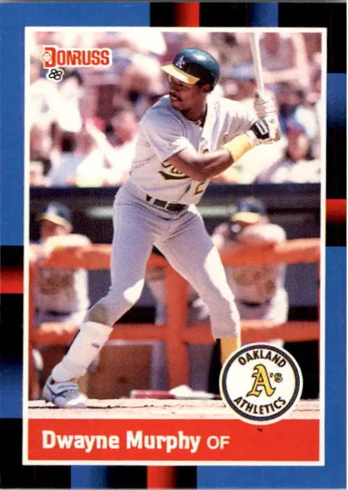 1988 Dwayne Murphy Donruss Baseball Card #405 - Baseball Card Single