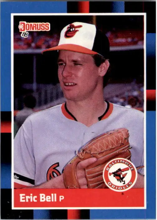1988 Eric Bell Donruss Baseball Card #125 - Baseball Card Single