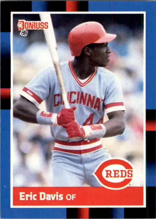 1988 Eric Davis Donruss Baseball Card #369 - Baseball Card Single