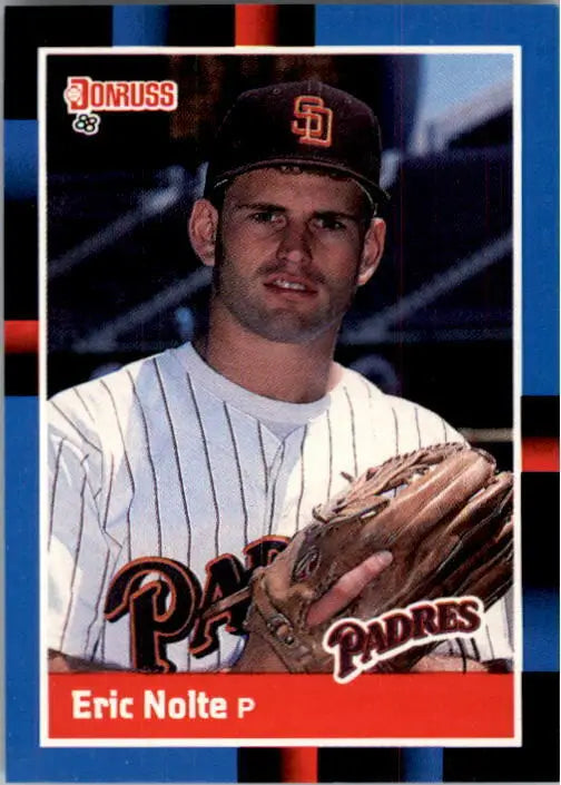 1988 Eric Nolte Donruss Baseball Card #534 - Baseball Card Single