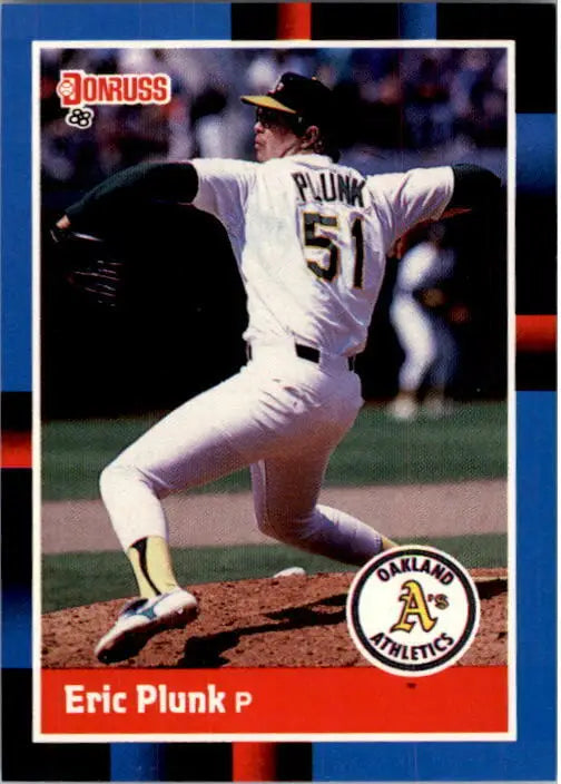 1988 Eric Plunk Donruss Baseball Card #503