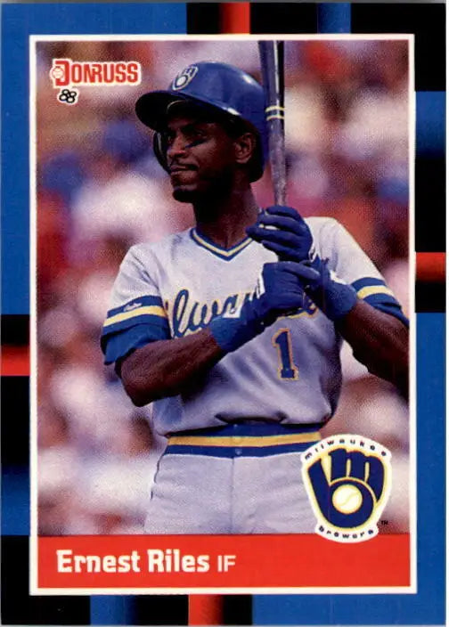 1988 Ernest Riles Donruss Baseball Card #478 - Baseball Card Single