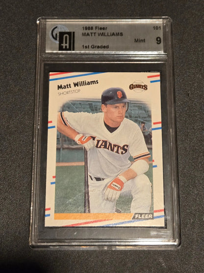 1988 Fleer #101 Matt Williams Other 10 - Collectible Trading Card