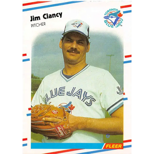 1988 Fleer #106 Jim Clancy EX Excellent Toronto Blue Jays Baseball Card