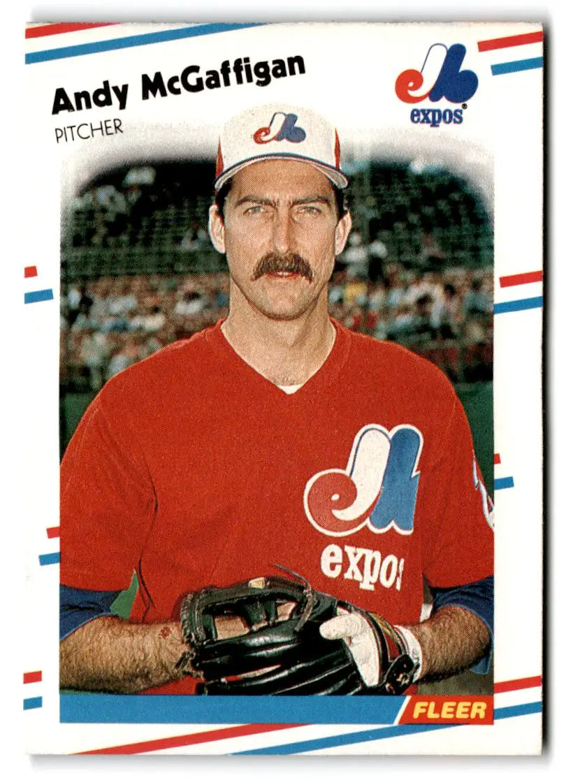 1988 Fleer #190 Andy McGaffigan - Baseball Card Single