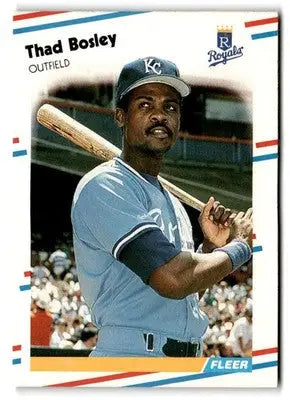 1988 Fleer #253 Thad Bosley - Baseball Card Single