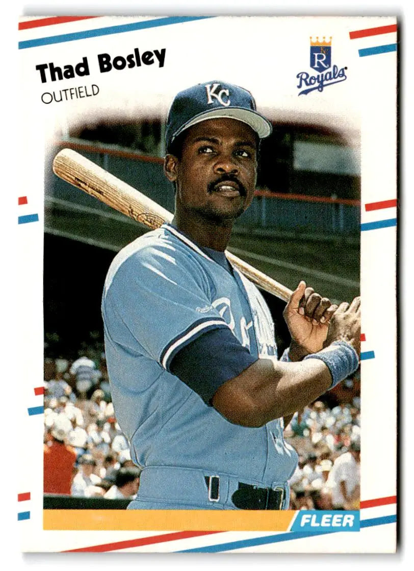 1988 Fleer #253 Thad Bosley - Baseball Card Single