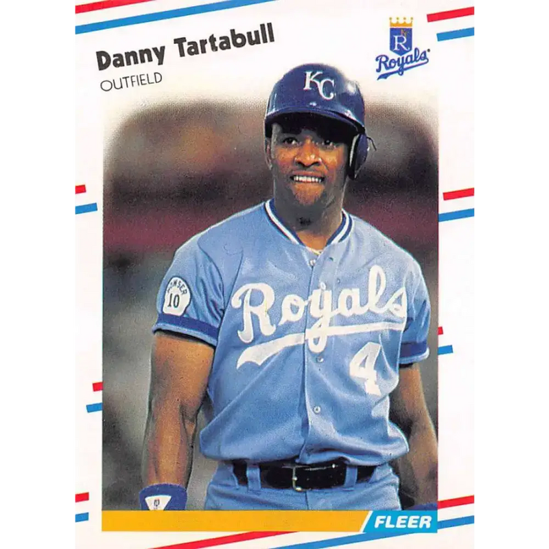 1988 Fleer #271 Danny Tartabull EX Excellent Kansas City Royals Baseball Card - Baseball Card Single