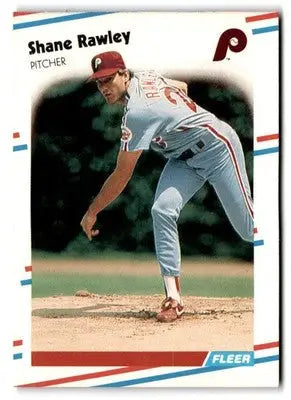 1988 Fleer #311 Shane Rawley - Baseball Card Single