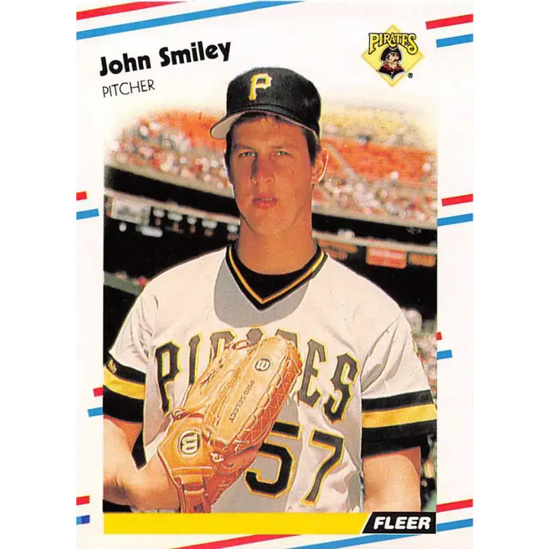 1988 Fleer #341 Andy Van Slyke EX Excellent Pittsburgh Pirates Baseball Card - Baseball Card Single