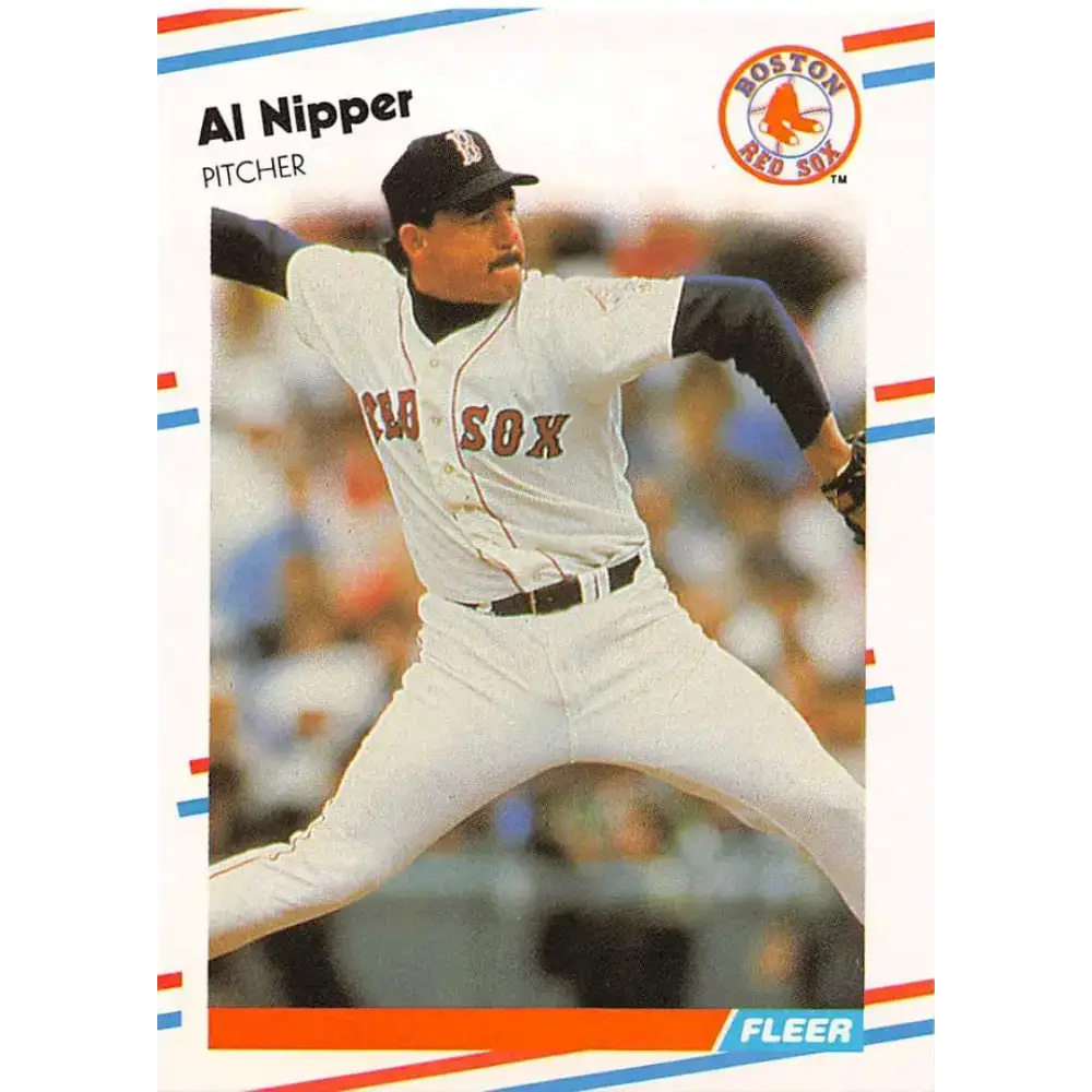 1988 Fleer #358 Al Nipper EX Excellent Boston Red Sox Baseball Card - Baseball Card Single