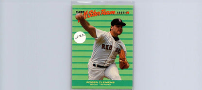 Roger Clemens 1988 Fleer #4 baseball card, a must-have for trading cards collectors