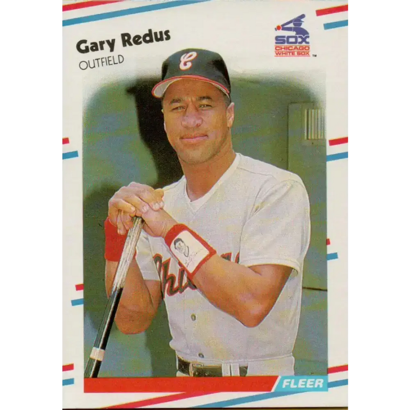 1988 Fleer #408 Gary Redus EX Excellent Chicago White Sox Baseball Card - Baseball Card Single